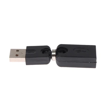 Lanksti Swivel Susukimo Kampas 360 Laipsnių Besisukantis USB 2.0 Adapteris Keitiklis