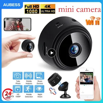 Mobiliųjų A9 1080P HD Wifi Mini Kamera, Stebėjimo Kameros Jutiklis, vaizdo Kameros Žiniatinklio Vaizdo Smart Home Saugos Belaidžio Saugumo kamerų