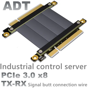 PCI-E išplėtimo kabelis x1 x8 vyrų ir moterų pcie signalo keitimo linija R88SS signalas Šuolis tikslas, PCIe signalas pratęsimo tikslas