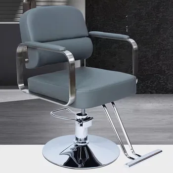 Pedikiūro Profesionalūs plaukų kirpimo Kėdė, Ergonomiškos Stiliaus Prabangių Senovinių Barber Kėdės Sukasi Chaises Kirpykla Įranga MQ50BC
