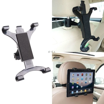 Premium Automobilio galinės Sėdynės Pagalvėlės Mount Turėtojas Stovėti 7-10 Colių Tablet/GPS IPAD Lašas Laivybos