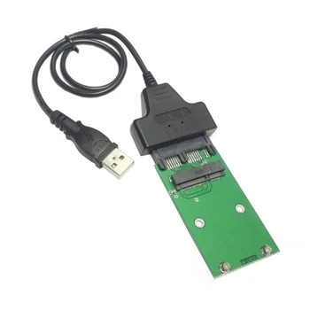 USB 2.0, Mikro 16pin Adapterio Kortelės mSATA Ssd Kietąjį Konverteris 6G