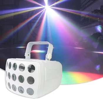 YUER Drugelis Apšvietimo Efektai Šviesos Projektorius Disco Lazeris Šviesos DMX512 Dj Įranga Stroboskopai Šalies Scenos Apšvietimas Vestuvių