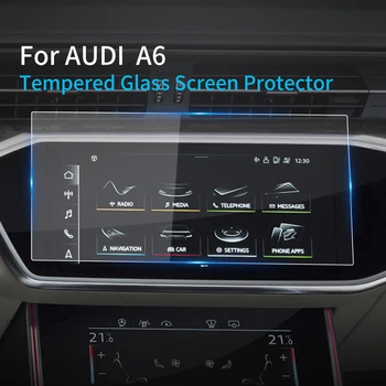 Audi A6 2023 Screen Protector, Navigator, Grūdintas Stiklas, Apsauginė Plėvelė Dash Skydelis Auto Automobilių Lipdukai GPS Carplay Priedai