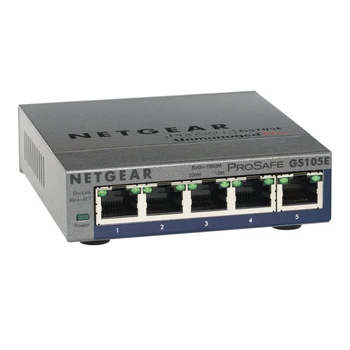 NETGEAR GS105E ProSafe 5-Port Gigabit Ethernet 