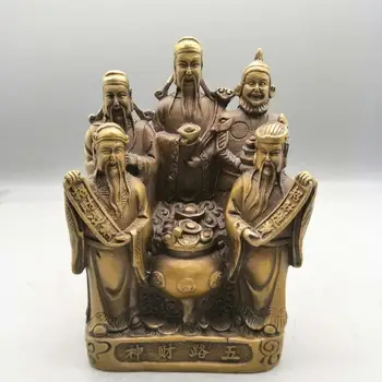 Prabangus retro bronza penkių būdu Dievo turtų apdaila