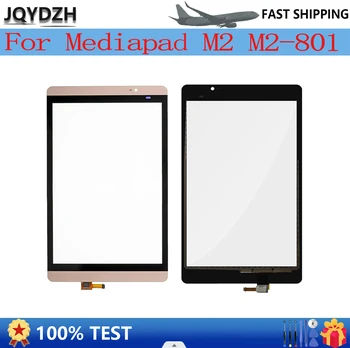 JQYDZH Už Mediapad M2 M2-801 M2-801L M2-802L M2-803L Tik Jutiklinis ekranas, Priekinis Stiklas Naujas Touch