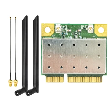 KARŠTO MT7612EN 2.4 G 5G Dual Band Gigabit ethernet Belaidžio Tinklo Kortelė MINI PCIE WIFI Modulis Tinklo plokštė, Skirta 