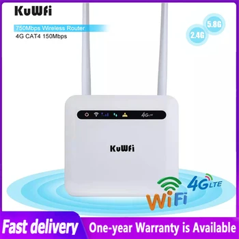 KuWFi 4G SIM Wifi Router LTE MEZON Maršrutizatorius 150Mbps Atrakinta 4G FDD/TDD Su RJ45 Lan Prievadas SIM Kortelės Sot palaiko 32 Wifi Vartotojai