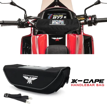 Motociklo Vairo krepšys, atsparus vandeniui rankenos kelionės navigacijos krepšys Moto Morini XCape X Žaliojo X-Žaliojo 650 650X 650 X 2022