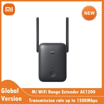 Naujas Pasaulio Versija Xiaomi Mi WiFi Range Extender 2.4 GHz dažniu, 1167Mbps Ethernet Stiprintuvo WiFi Router Signalas
