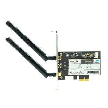 PCI Express 7260AC 2.4 G / 5G Dual Band 7260HMW 867Mbps Belaidį 