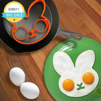 Pusryčiai Omletas Pelėsių Silikono Kiaušinių Blynas Žiedas Shaper maisto ruošimo Įrankio 